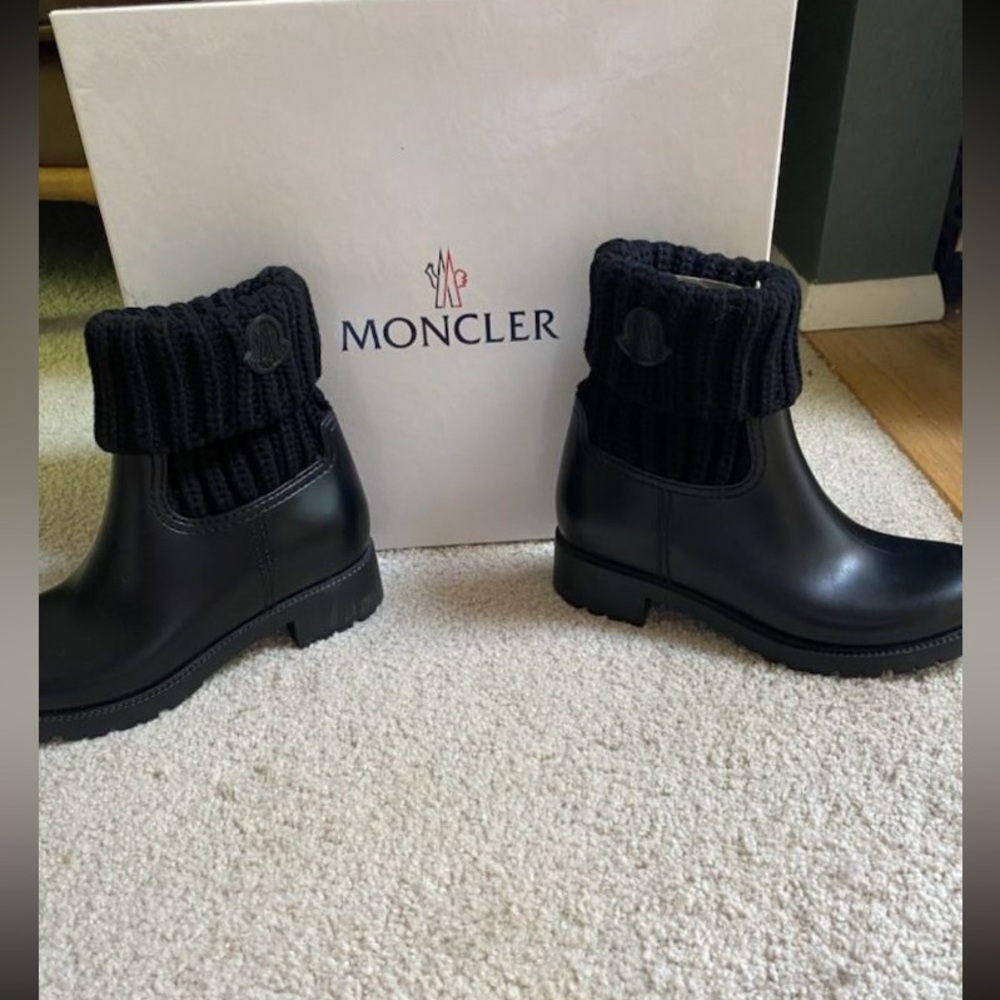 Moncler rain boots